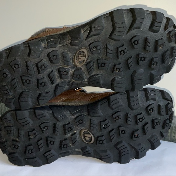 Merrell Boy's Moab 2 Mid Waterproof Boots Size 1 - Picture 7 of 10